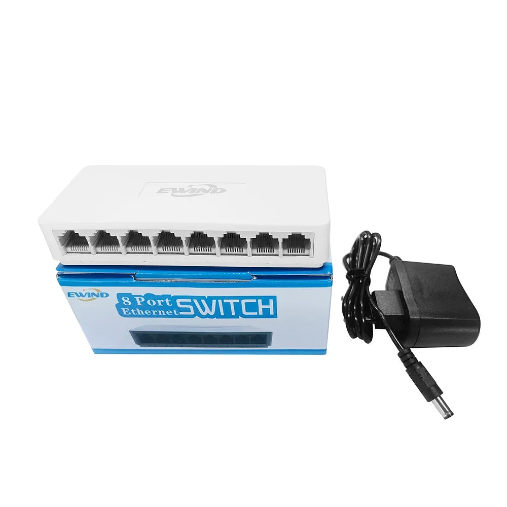 10/100/1000Mbps Ethernet Switch 5/8 Ports RBFIBRE