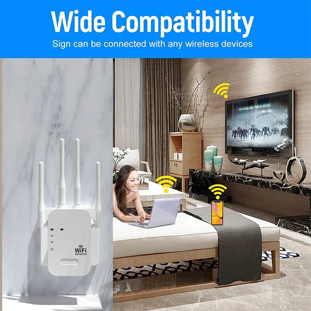 1200Mbps WiFi Repeater RBFIBRE